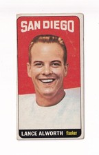 1965 Topps #155 Lance Alworth picture