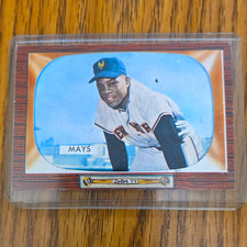 Topps 1955 Topps Willie Mays #184 New York Giants Baseball Trading Card picture