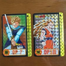 Dragon Ball Z Carddass No.154 155 Prism 2 Card Set Collectible 13+ picture