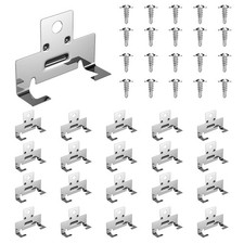 ROOWINTOO Recessed Light Clips for 20 Pack (10 Pairs), Stainless Steel picture