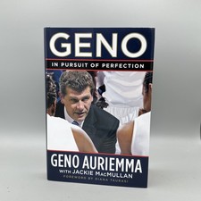 Geno In Pursuit of Perfection by Geno Auriemma Signed Autograph Copy picture