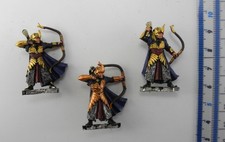 3 GALADHRIM ARCHERS Metal Lord of the Ring's Good Haldir's Elf Elves Army PE3 picture