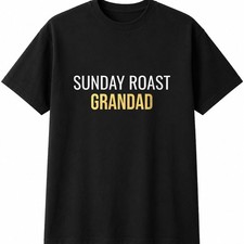 Sunday Roast Grandad Mens Womens T-Shirt Funny Novelty Gift Tee Top picture