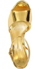Schutz Women's Lenne Round Toe Platform Sandals  Size 7.5 B picture