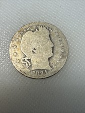 1894 O Barber Quarter SU picture
