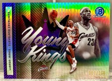 FIRST ON PRINT 2025 Bowman Chrome LeBron James Young Kings 1/250 CAVS picture