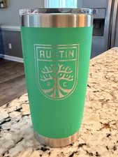Yeti Rambler 20oz - Austin Store Verde Green Limited Edition Austin FC picture