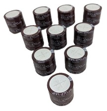 10 Electrolytic Capacitor 470uF 400V 20% Nippon Chemi-Con EKMS401VSN471MA30S NEW picture