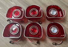 1968 68 GM Impala LED Version Standard Tail Lamp Backup Reverse Light Lens Set picture