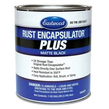 Eastwood Matte Black Rust Encapsulator Plus 1 Gallon Long Lasting Heat Resistant picture
