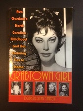 Ava Gardner Grabtown Girl autographed signed by author Doris Rollins Cannon picture