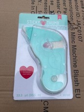 American Crafts 342038 Sticky Thumb Marathon Runner & Refill-Permanent Solid New picture