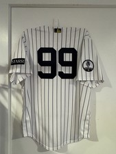 Aaron Judge 2026 Nike Replica Gold Batterman Home Jersey M With Sterling Patch picture