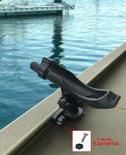 Brocraft 90 Degree Lund sport Track Rod Holder / Lund Boat 90 Degree Rod Holder picture