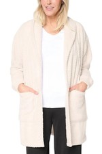 Stan Herman Women's Pebble Fleece Cardigan Lounger Pebble picture