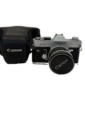 Canon FT QL SLR 35mm Film Camera W/ Canon FL 50mm F1.4 Lens + Case VINTAGE RARE  picture