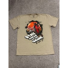 Miskeen Originals Basketball Graphic T-Shirt Mens 2XL Tan Excellent Stay Ahead picture