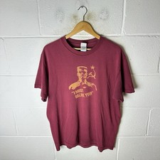 Vintage Rocky Shirt Mens Large Red 2005 IV Ivan Drago Boxing Movie Stallone Y2K picture