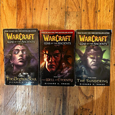 Warcraft: War of the Ancients Trilogy Richard A. Knaak PB Lot Books 1-3 picture