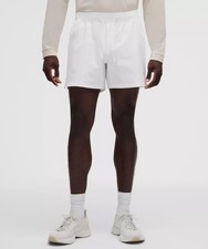 White Lululemon Zeroed In Linerless Short 5