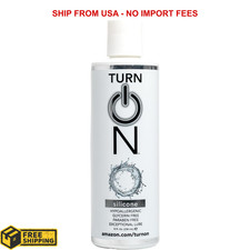 Turn On Silicone Based Sex Lube. Premium Personal Lubricant For Men Women 8 oz picture