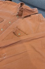 L.L. Bean Traditional Fit VTG Sun-Washed 100% Cotton Canvas Button-Up XXL Tall picture