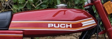 Puch Magnum II ZA 50 Moped Red Fuel Petrol Tank 1980 Model /FIT FOR picture