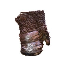 Antique Hand Protection Ottoman Mamluk Armor Shamshir  picture