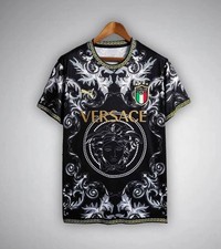 Italy Versace Black special Football Shirt 2025/2026 picture
