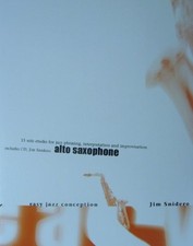 Easy Jazz Conception for Alto Saxophone..., Jim Snidero picture