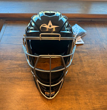 All-Star MVP2400-1 Catcher Face Mask Helmet Black/Silv (Sz 7 - 7 1/2) New W/Tags picture