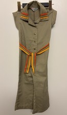 Health-Tex Vintage 70s Khaki Jumpsuit Kids 4 picture