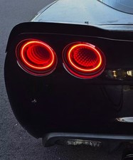 For 2005-2013 Corvette C6 Infirai V2 LED Tail Lights Euro and USA Sequential RED picture