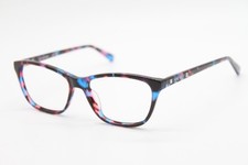 NEW NINE WEST NW5223 411 BLACK BLUE PINK AUTHENTIC EYEGLASSES 54-15 picture
