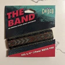 19 mm The Band Chisco Taos Nylon Sports Wrap Watch Band Vintage 90’s Y2K picture