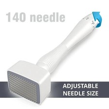 140 Pins Derma Stamp Adjustable 0.25mm Microneedle Skin Care Beard Hair picture