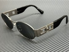 VERSACE VE2264 10016G Matte Gunmetal Mirror Silver Unisex 56 mm Sunglasses picture