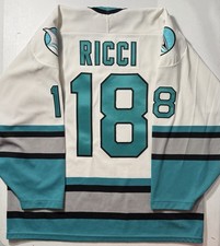 Vintage CCM San Jose Sharks Mike Ricci Jersey picture