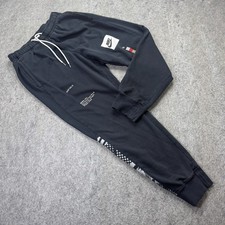 Nike Sportswear NSW Basketball Air Fleece Joggers Men M Black 28