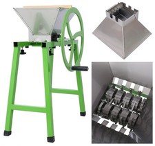 Fruit&Apple Crusher 7L/1.8 Gallon Manual Juicer Grinder w/Stand &Flywheel Handle picture