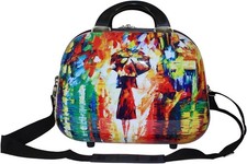 World Traveler 13-Inch Cosmetic Case Shoulder Tote, Paris Nights picture