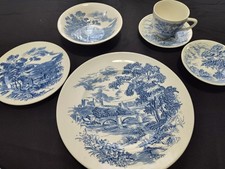 Vintage Enoch Wedgewood 'COUNTRYSIDE' Fine China - 50Pieces picture