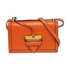 【Authentic】 LOEWE Barcelona Orange Leather Handbags (DDP) picture