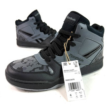 Reebok BB4500 Court Sneakers Mens 6 Camouflage Mid Top Grey Black Basketball New picture