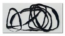 NANKAI Art Contemporary Minimalist Black and White Art Painting Texture Abstr... picture