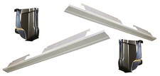 2001-03 Ford F-150 Pickup Crew Cab Outer Rocker Panels AND Cab Corners NEW PAIR  picture