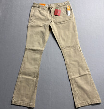 Slim Bootcut Pants Mossimo Supply Co Size 7 Fits Like 30X32 Khaki Stretch NWT picture