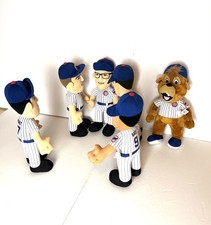 Lot 6 Bleacher Creatures EC Chicago Cubs Javier Baez #9 + + 10” Plush Doll MLB picture