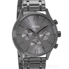 FOSSIL Fenmore Mens Multifunction Watch, Gray Dial Date, Stainless Steel Band picture