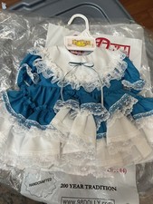Vintage Lid’l Dolly’s Baby Infant Teal White Original Southern Belle 8-12 pounds picture